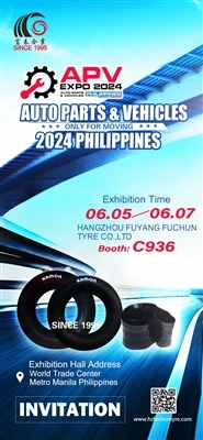 Hangzhou Fuyang Fuchun Tire Co., LTD Auto Parts And Vehicle Expo 2024 Stand N...